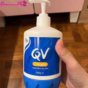 کرم آبرسان مرطوب کننده پوست خشک کیو وی | پمپی ا QV Cream